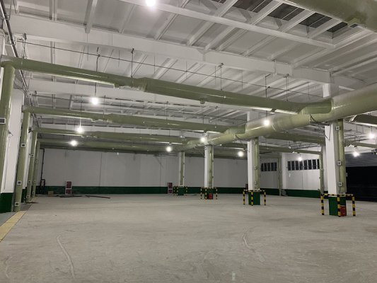 室內(nèi)風(fēng)管布置圖（玻璃鋼）